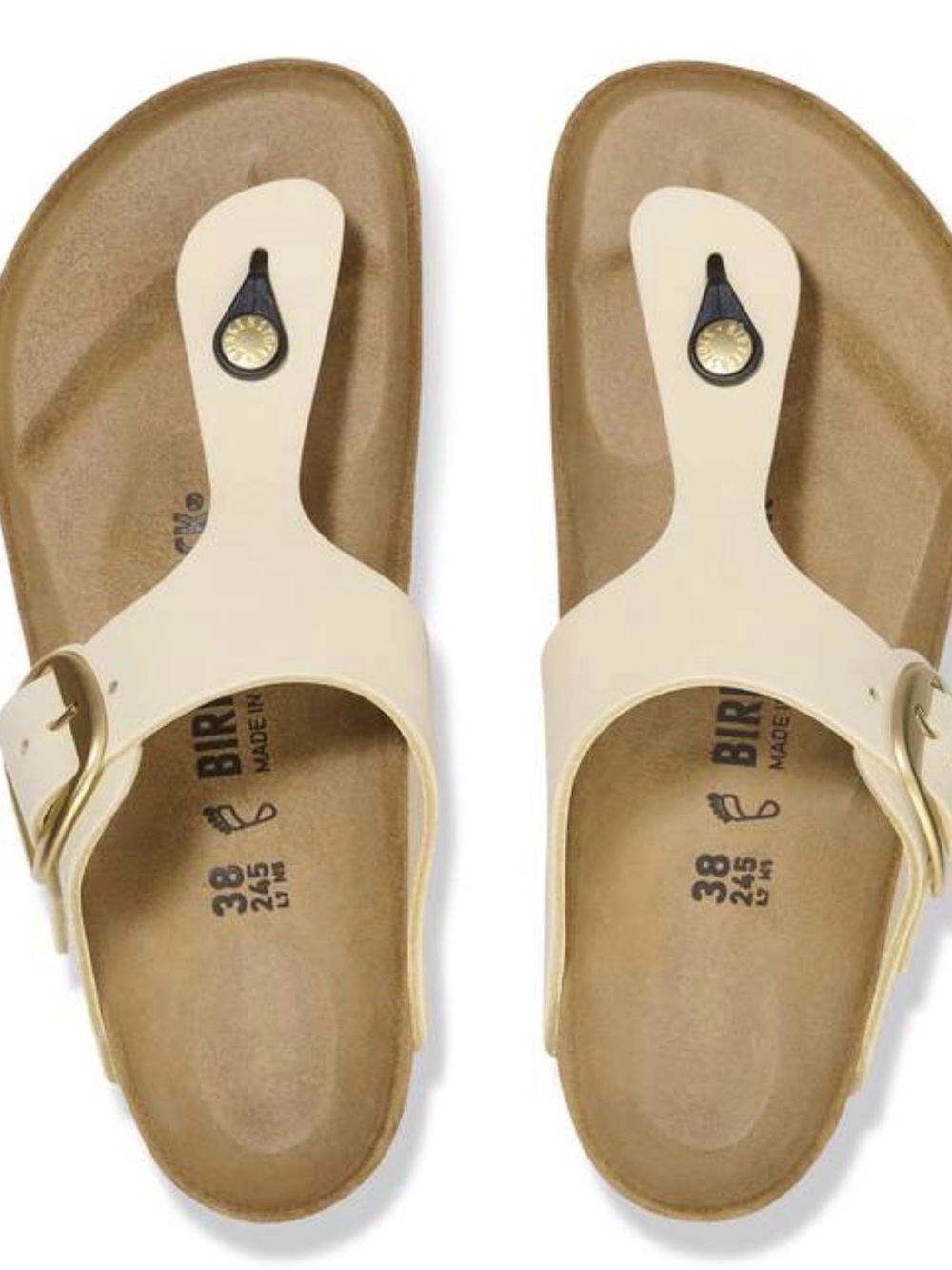 Birkenstock Gizeh Big Buckle sandals 38 -new